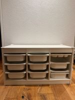 **IKEA TROFAST Aufbewahrungsregal weiss inkl\. 9 Boxen**